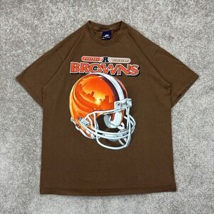 Vintage 90s Pro Player Cleveland Browns NFL Football T Shirt Large